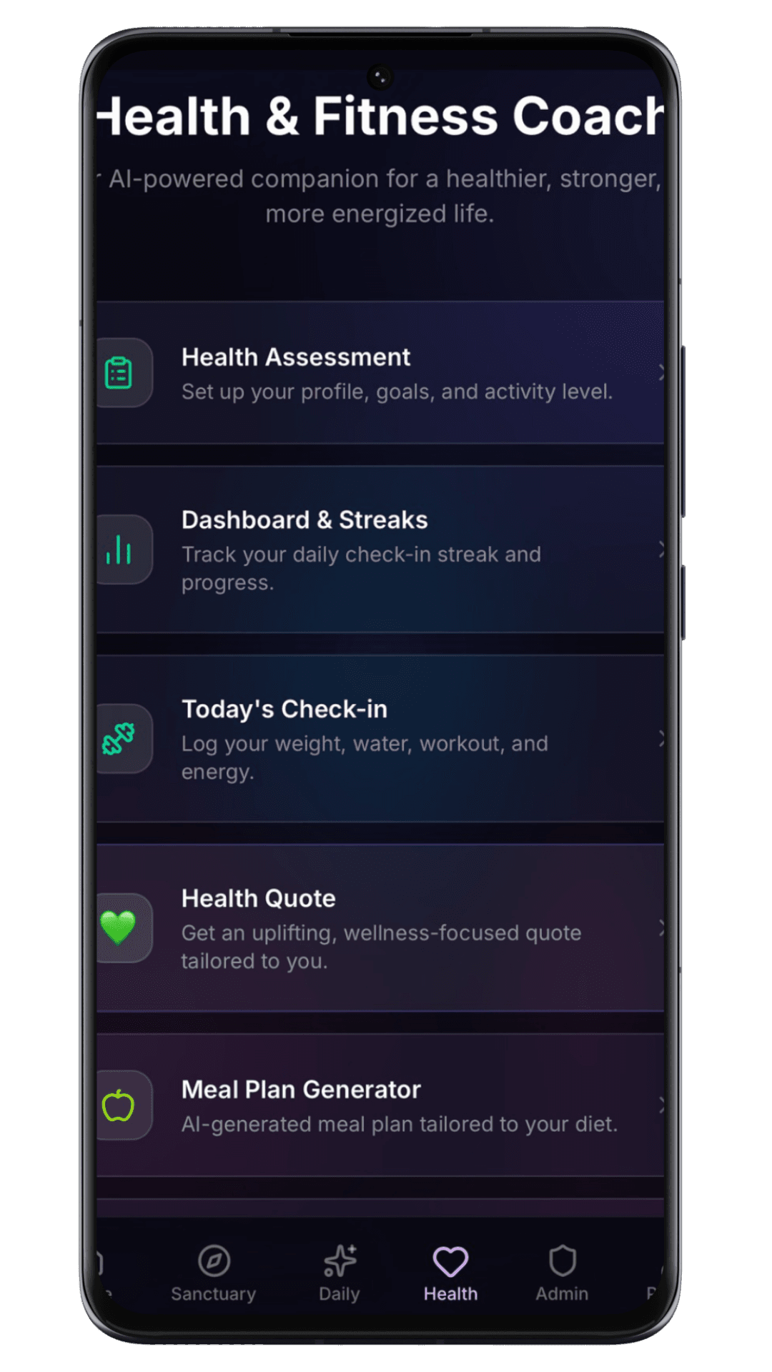 Health & Fitness Coach